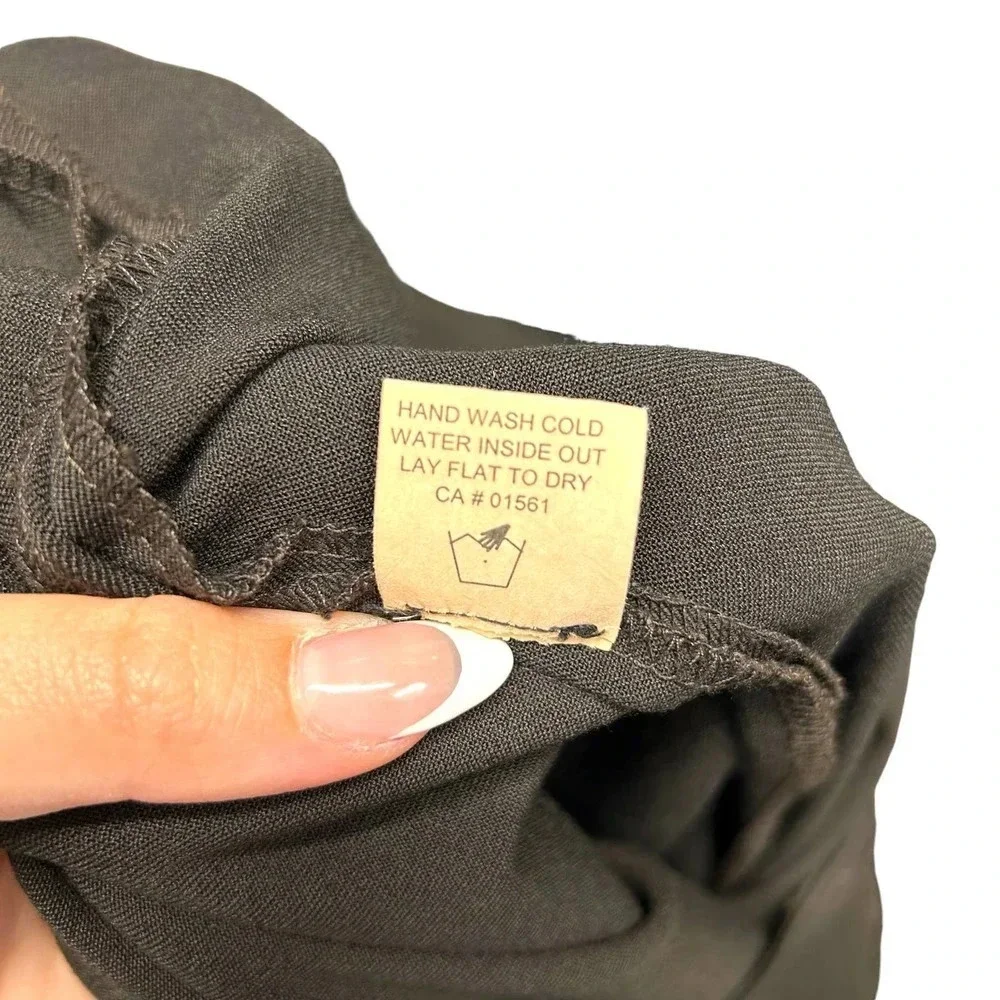 Avenue Montaigne Brown‎ Belted Flared Dress Pants Size 3 / US Medium